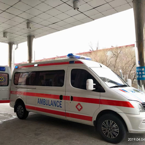 西峰救护车出租服务案例2